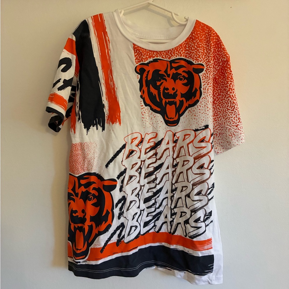 NFL Kids Chicago Bears Graphic Tee - Orange, Navy & White